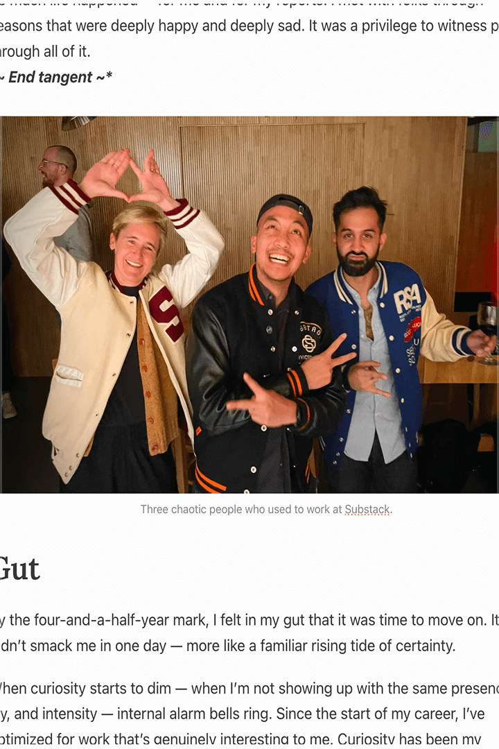 Making Space for What’s Next